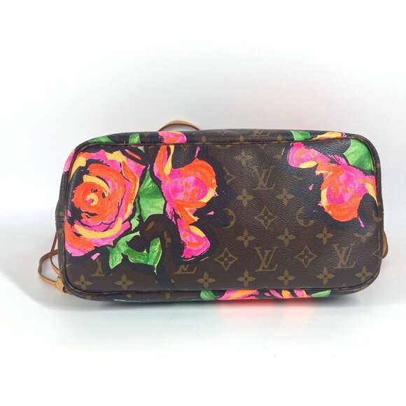 LOUIS VUITTON M48613 Monogram Rose Neverfull MM Shoulder Bag Tote Bag - Picture 3 of 16